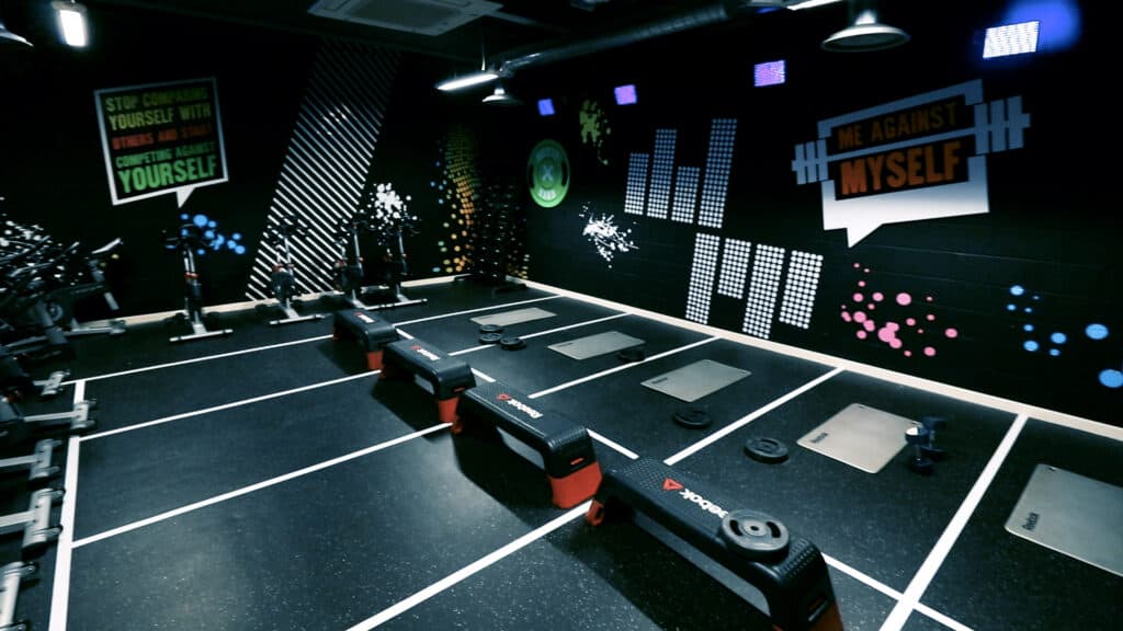 HIIT studio at Stockport Sports Village