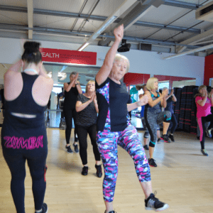 Group Zumba Class at Life Leisure Hazel Grove